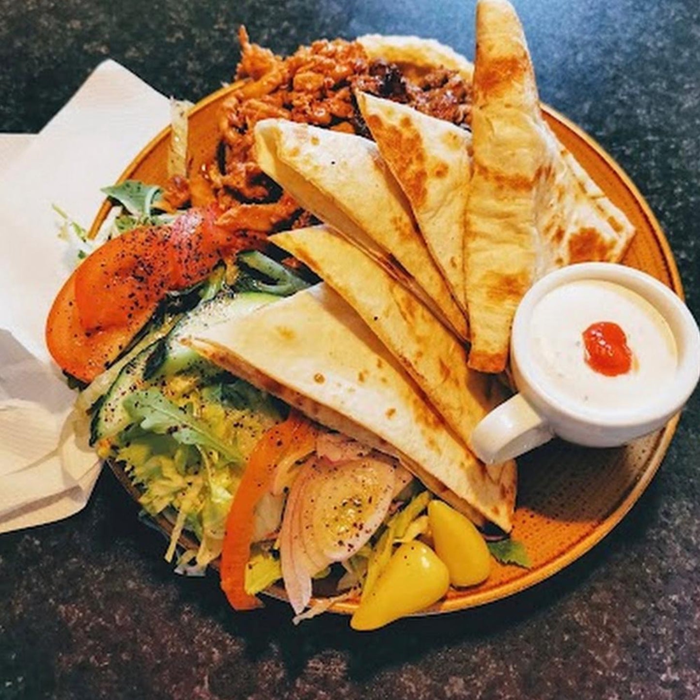13 - Hummus Plate
